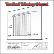 Vertical Window Mount